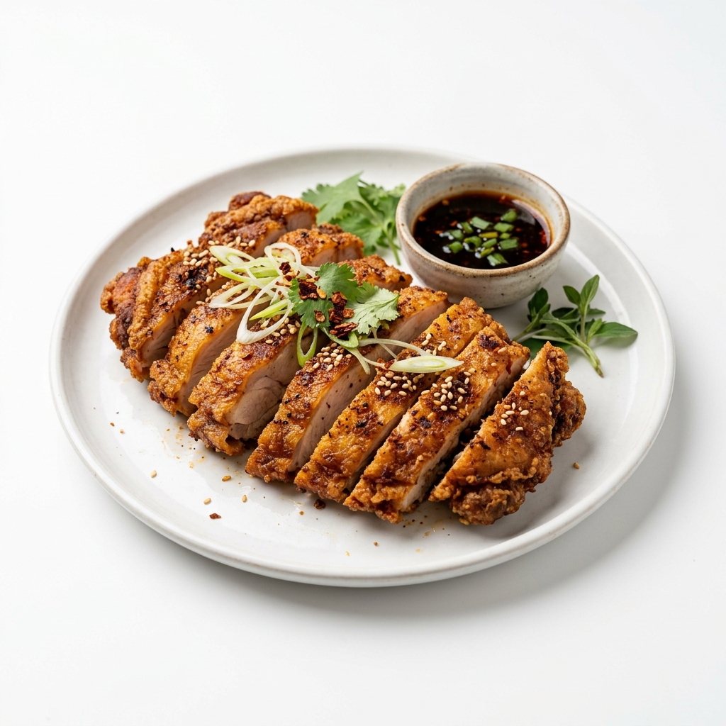 5 Spices Fried Chicken Thighs
